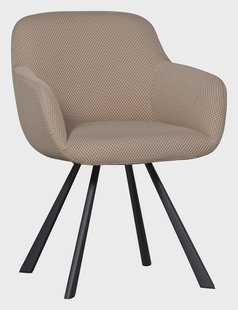 WOOOD Eetkamerstoel 'Juno' Mesh, kleur Naturel