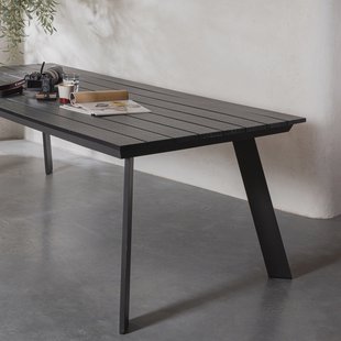 WOOOD Tuintafel 'Veerle' Polywood, 220 x 100cm