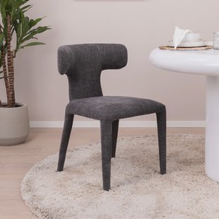 WOOOD Eetkamerstoel 'Permit' Geweven, kleur Espresso