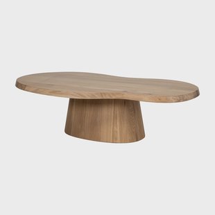 Richmond Organische Salontafel 'Riva' Eikenhout, 129 x 67cm