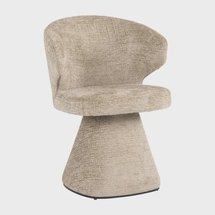 Richmond Eetkamerstoel 'Gatsbi' Chenille, kleur Desert