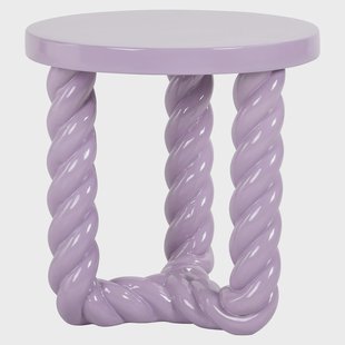 Richmond Ronde Bijzettafel 'Rosly' 45cm, kleur Paars