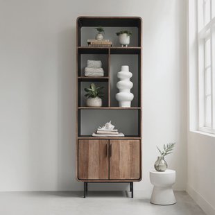 DTP Home Wandkast 'Evo' Teakhout, 220 x 80cm