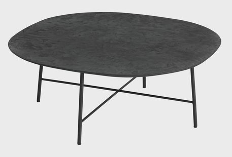 DTP Home Semi Ronde Salontafel 'Soho' Betonlook, 90cm