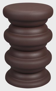 Dutchbone Bijzettafel/Kruk 'Artemis' kleur Bruin