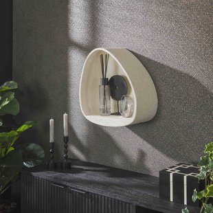 LifestyleFurn Wandplank 'Candiss' Marmer, 45 x 42cm