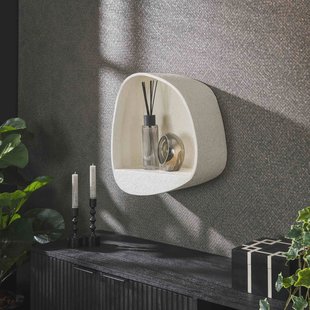 LifestyleFurn Wandplank 'Candiss' Marmer, 48 x 43cm