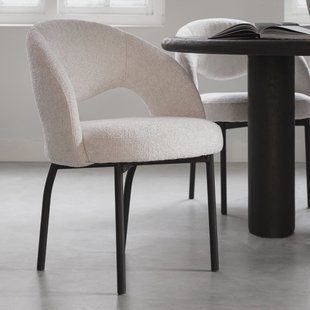 MUST Living Eetkamerstoel 'Arca' kleur Naturel