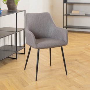 Bendt Eetkamerstoel 'Kalena' kleur Grijs/Bruin