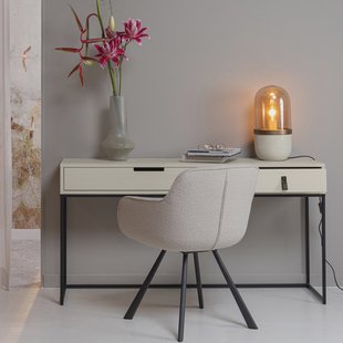 WOOOD Sidetable 'Silas' Grenen, 140cm, kleur Dust