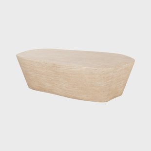 Richmond Organische Salontafel 'Fictus' Travertin look, 125 x 80cm