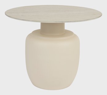 ZILT Ronde Bijzettafel 'Keet' Keramiek, 60cm