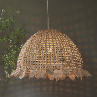 Rivièra Maison Hanglamp 'Marisol' Bananenblad, 80cm