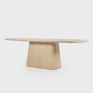 Eleonora Deens Ovale Eettafel 'Nola' Eikenhout, 250 x 110cm