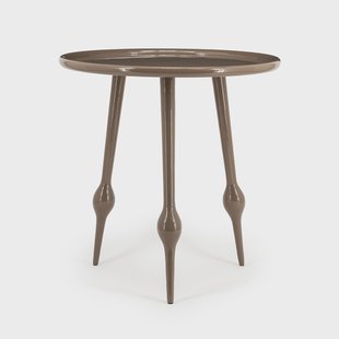 By-Boo Bijzettafel 'Birdy' 47cm, kleur Bruin