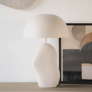 By-Boo Tafellamp 'Aizu' 48cm hoog, kleur Beige