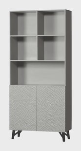 WOOOD Opbergkast 'Carved' Mangohout, 200 x 90cm