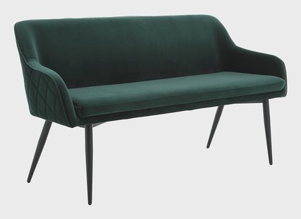Artistiq Eetkamerbank 'Tynise' Velvet, kleur Groen