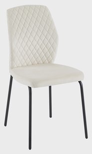 Artistiq Eetkamerstoel 'Chante' Velvet, kleur Beige