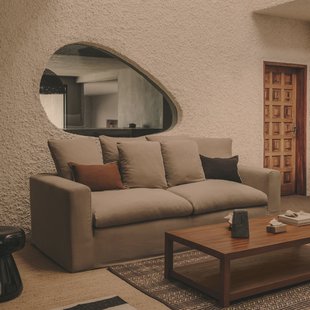 Kave Home 3-zits Bank 'Nora' kleur Taupe