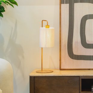 Light & Living Tafellamp 'Donio' 60cm, kleur Crème