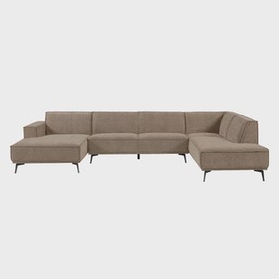 Tower Living 2,5-zits Hoekbank 'Leeds' Lounge links, kleur Moss Grey