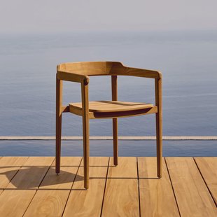 Kave Home Eetkamerstoel 'Icaro' Teakhout