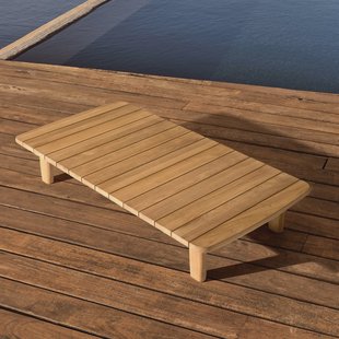 Kave Home Salontafel 'Tirant' Teakhout, 140 x 70cm