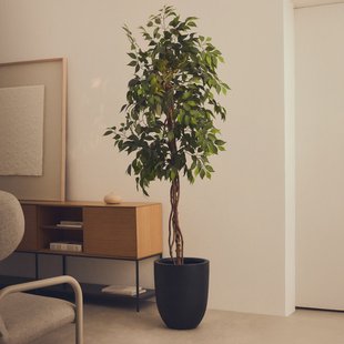 Kave Home Kunstplant 'Ficus' 180cm hoog, excl. sierpot