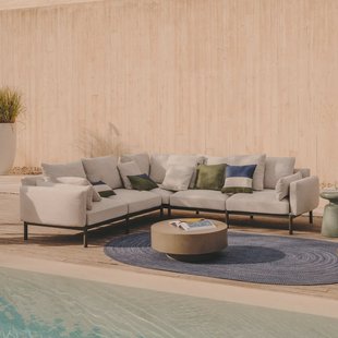 Kave Home 5-zits Hoekbank 'Sorells' kleur Beige