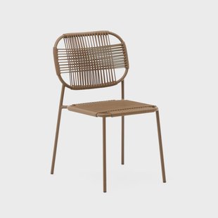 Kave Home Tuinstoel 'Talaier' Touw, kleur Bruin