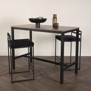 Nohr Bartafel 'Natividad' 120 x 60cm, kleur Walnoot