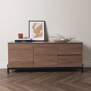 Nohr Dressoir 'Deven' 138cm, kleur Walnoot