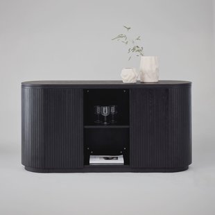 Nohr Dressoir 'Elouise' 160cm, kleur Zwart