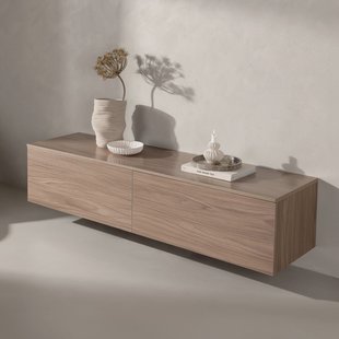 Nohr Zwevend TV-meubel 'Ericka' Walnootlook, 160cm