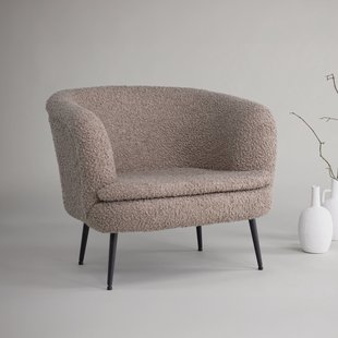Nohr Fauteuil 'Aarti' Teddy, kleur Beige