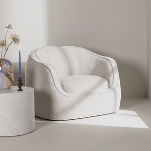 Nohr Fauteuil 'Quentella' kleur Lichtgrijs