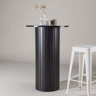 Nohr Ronde Bartafel 'Adrin' 70cm, kleur Zwart