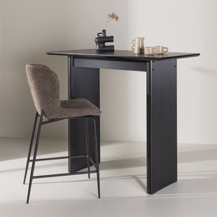 Nohr Bartafel 'Akim' 120 x 60cm, kleur Zwart