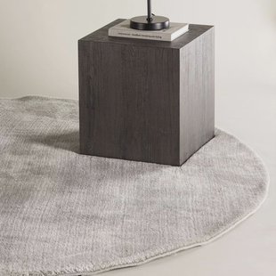 Nohr Vloerkleed 'Yer' 200cm, kleur Lichtgrijs