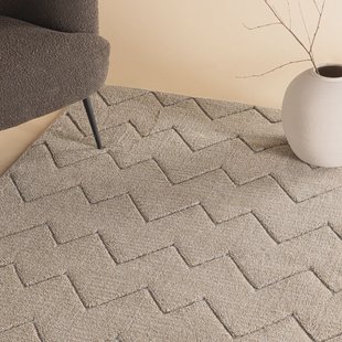 Nohr Vloerkleed 'Irfan' 200 x 290cm, kleur Bruin