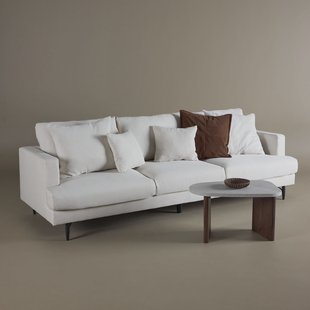 Nohr 3-zits Bank 'Tamora' Linnenlook, kleur Beige