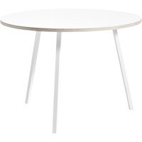 HAY Loop Stand Round Table - wit - Ø 105 cm