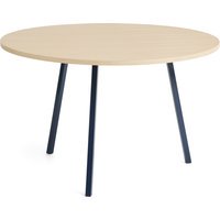 HAY Loop Stand Round Table - deep blue - Ø 120 cm