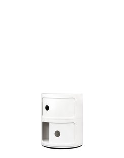 Kartell Componibili Container - 2 elementen - wit
