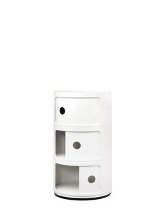 Kartell Componibili container - 3 elementen - wit