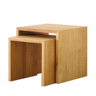 Jan Kurtz Cubus kruk - Eiken - S