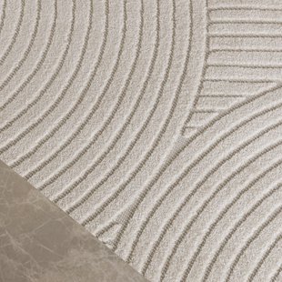 Nohr Vloerkleed 'Aries' 240 x 340cm, kleur Off White