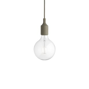 Muuto Hanglamp E27 - olijfgroen