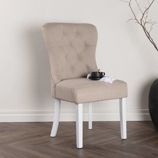 Nohr Eetkamerstoel 'Sibyl' Linnen, kleur Beige